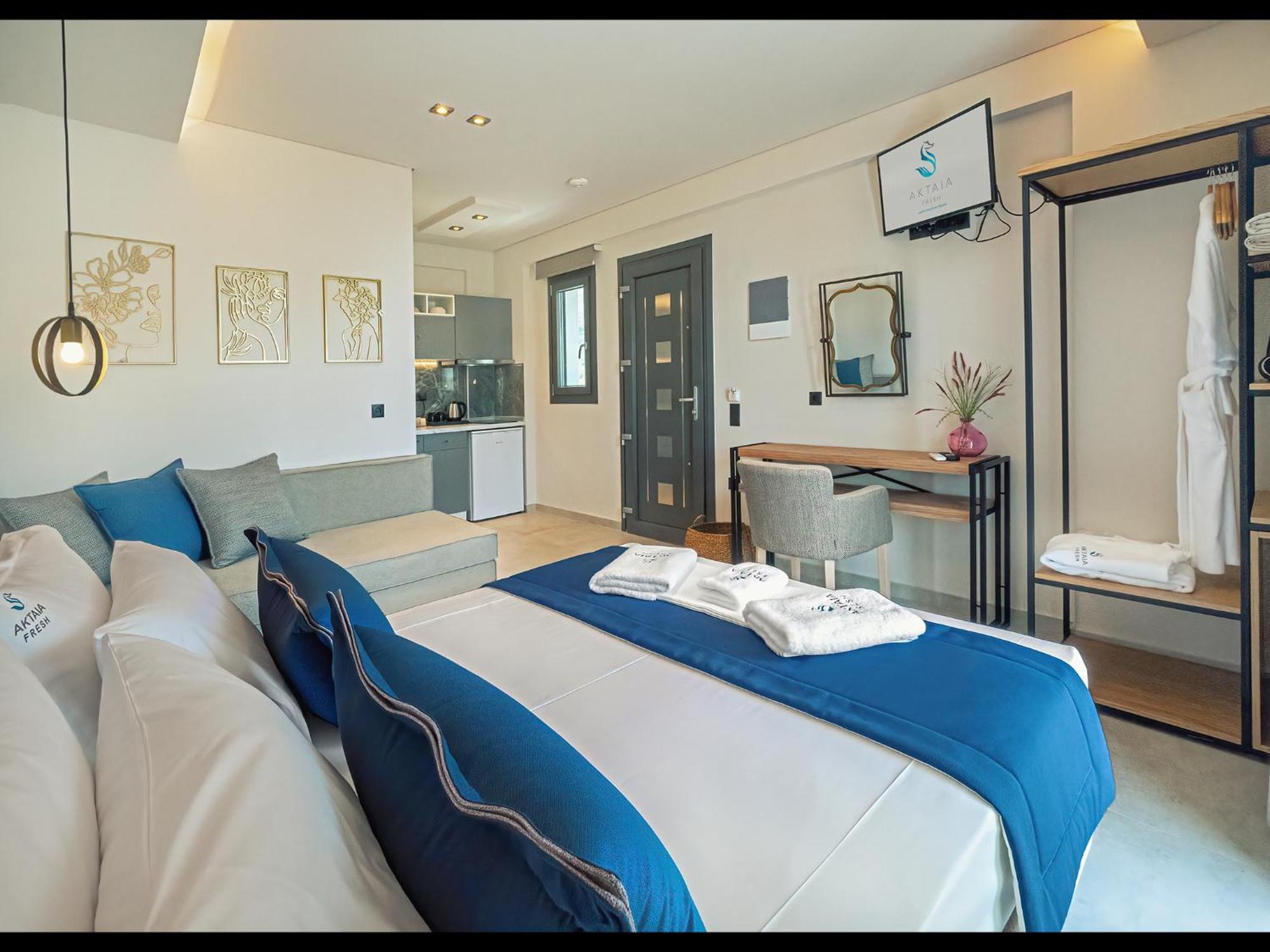 Aktaia Fresh Apartment Ormos Prinou  ภายนอก รูปภาพ