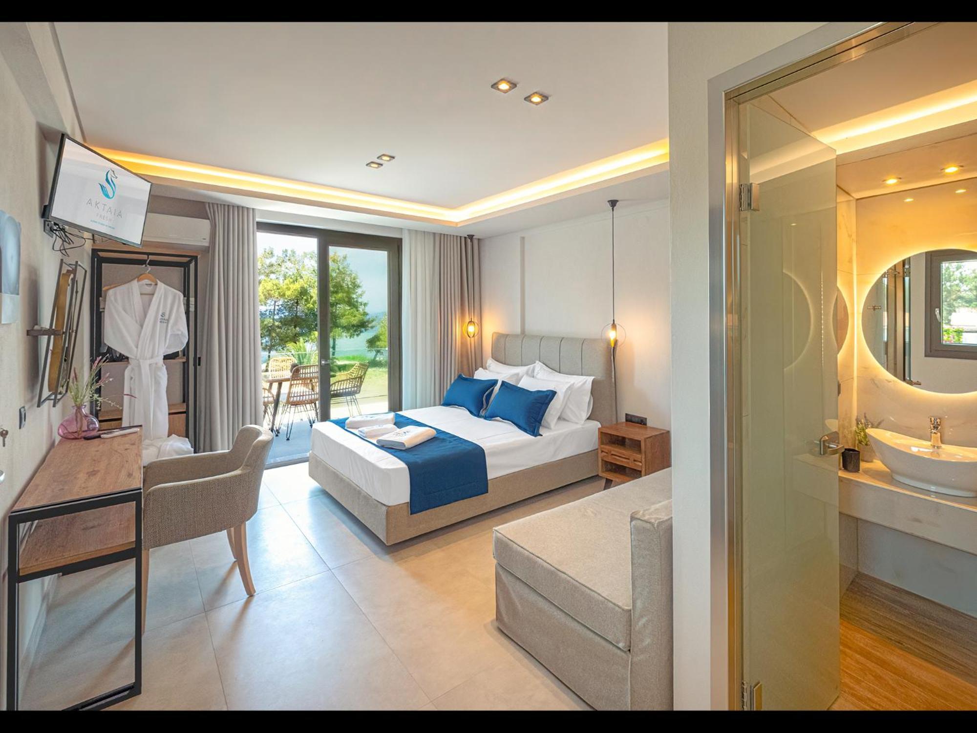 Aktaia Fresh Apartment Ormos Prinou  ภายนอก รูปภาพ