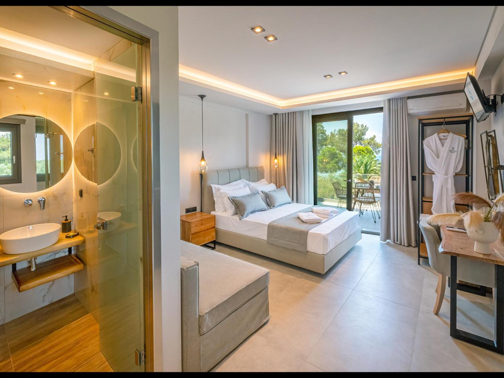 Aktaia Fresh Apartment Ormos Prinou  ภายนอก รูปภาพ